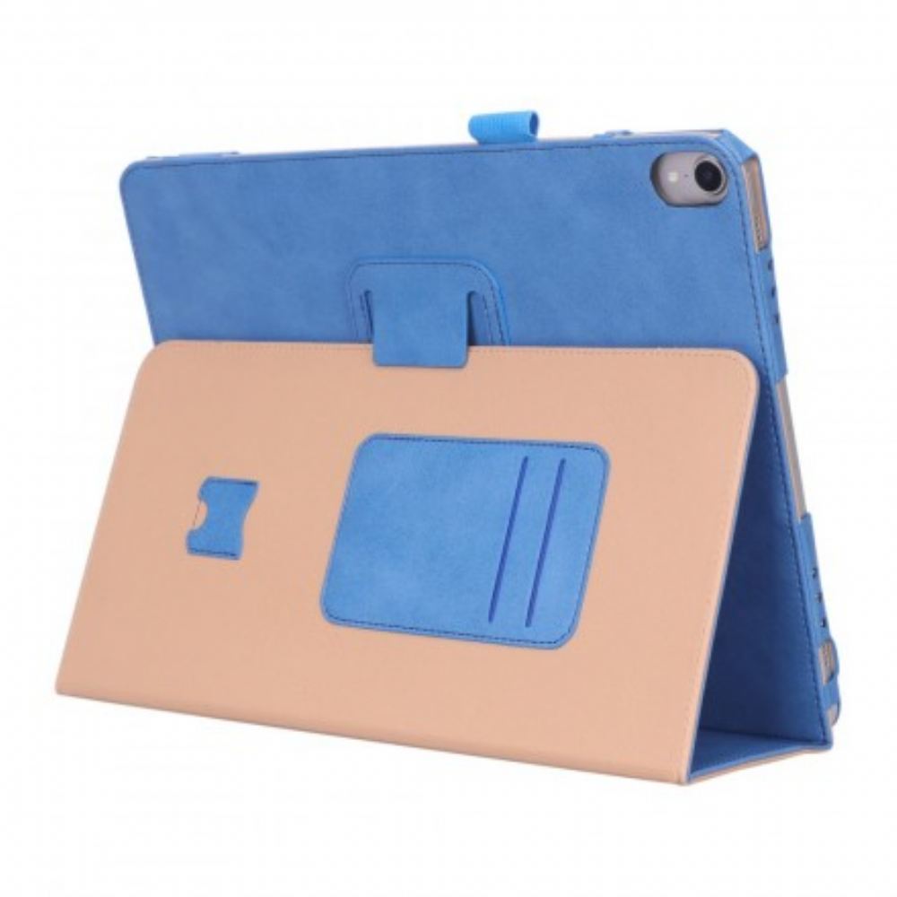 Flipové Pouzdro Na iPad Pro 12.9" (2021) (2020) (2018) Kožený Styl S Páskem