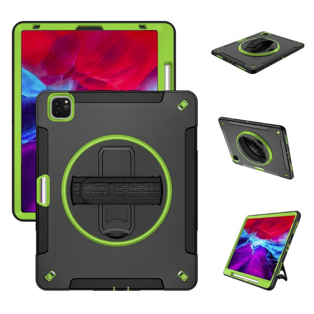 Kryt Na iPad Pro 12.9" (2021) (2020) (2018) Hybrid S Ramenním Popruhem