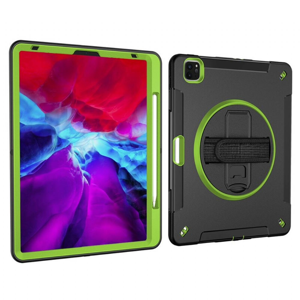 Kryt Na iPad Pro 12.9" (2021) (2020) (2018) Hybrid S Ramenním Popruhem
