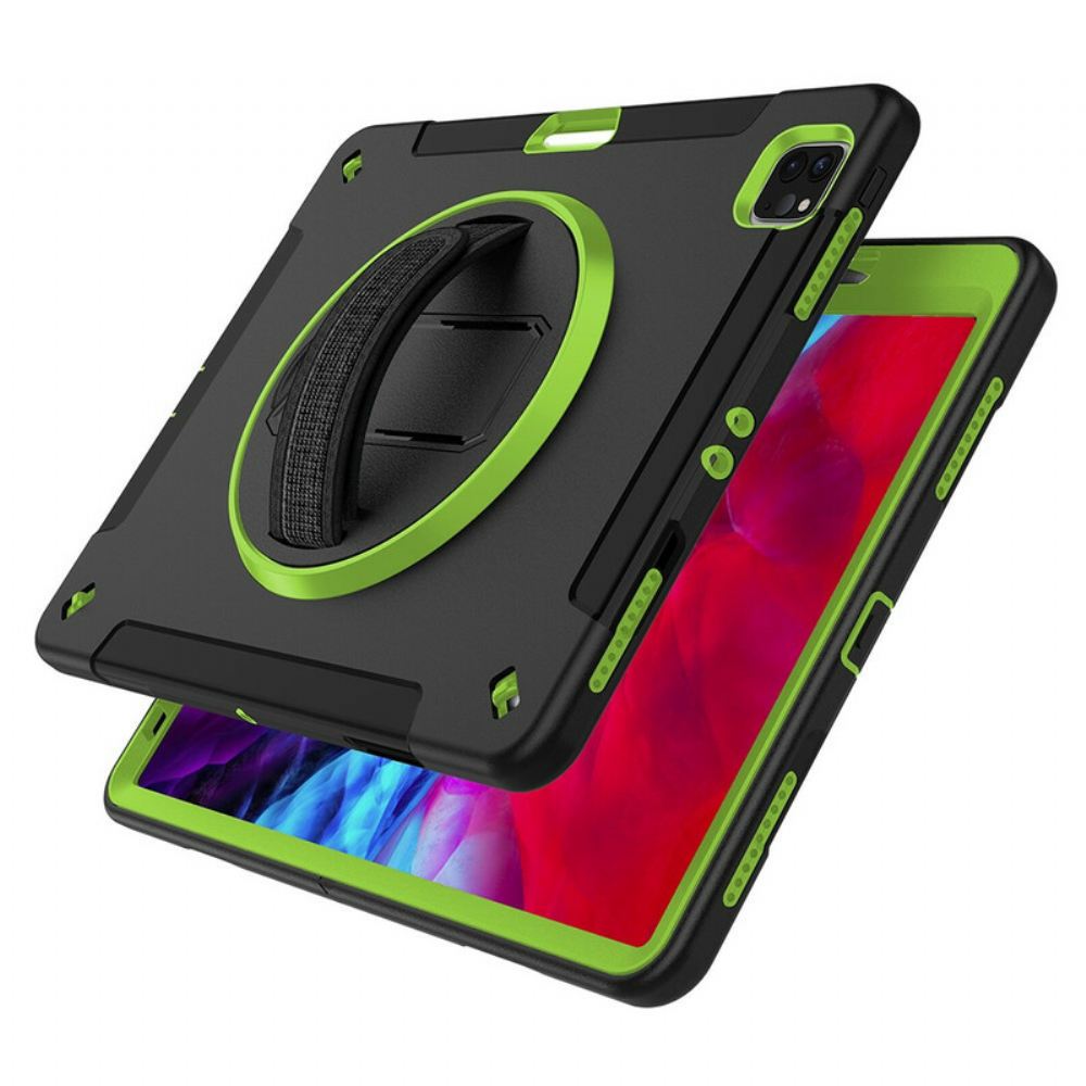 Kryt Na iPad Pro 12.9" (2021) (2020) (2018) Hybrid S Ramenním Popruhem