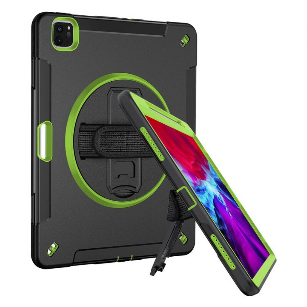 Kryt Na iPad Pro 12.9" (2021) (2020) (2018) Hybrid S Ramenním Popruhem