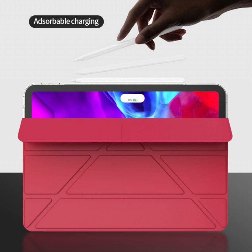 Kryty Na Mobil Na iPad Pro 12.9" (2021) (2020) (2018) Jednoduchý Design Origami