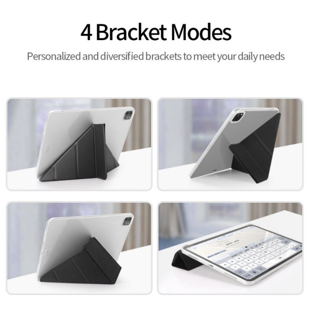 Kryty Na Mobil Na iPad Pro 12.9" (2021) (2020) (2018) Jednoduchý Design Origami