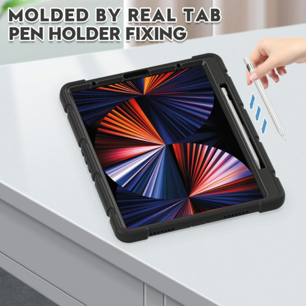 Kryty Na Mobil Na iPad Pro 12.9" (2021) (2020) (2018) Ochranný Trojitá Ochrana S Podporou