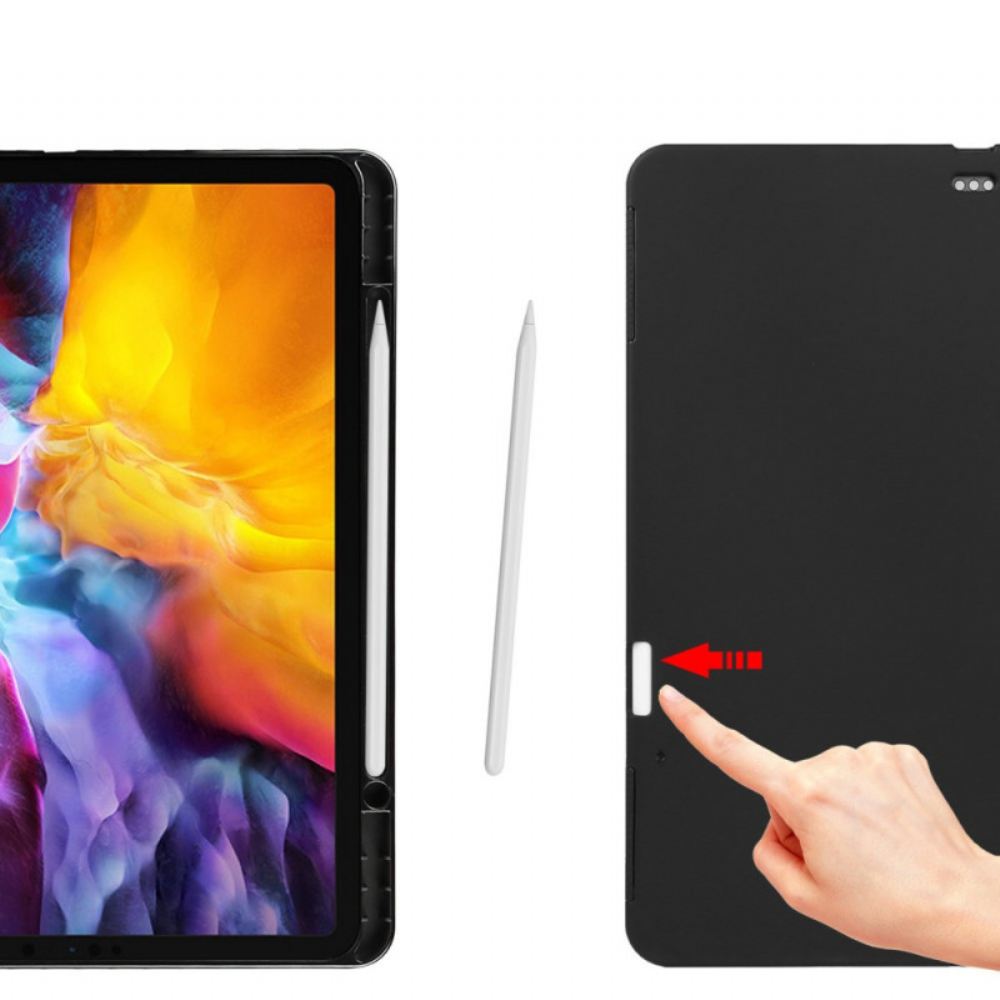 Pouzdra Na iPad Pro 12.9" (2021) (2020) (2018) Pravá Kůže