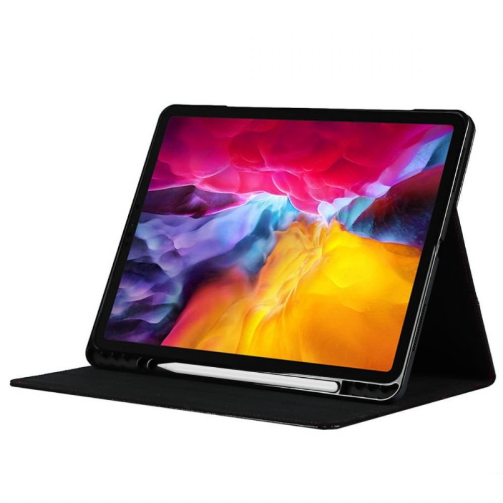 Pouzdra Na iPad Pro 12.9" (2021) (2020) (2018) Pravá Kůže