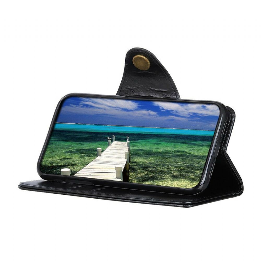 Flipové Pouzdro Na Google Pixel 6 Lesklá Imitace Kůže Khazneh