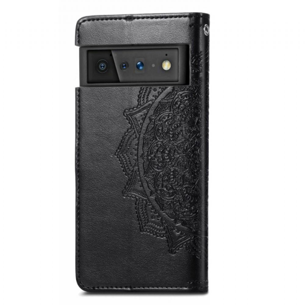 Flipové Pouzdro Na Google Pixel 6 Středověká Mandala