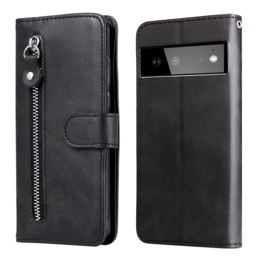 Flipové Pouzdro Na Google Pixel 6 Vintage Kabelka