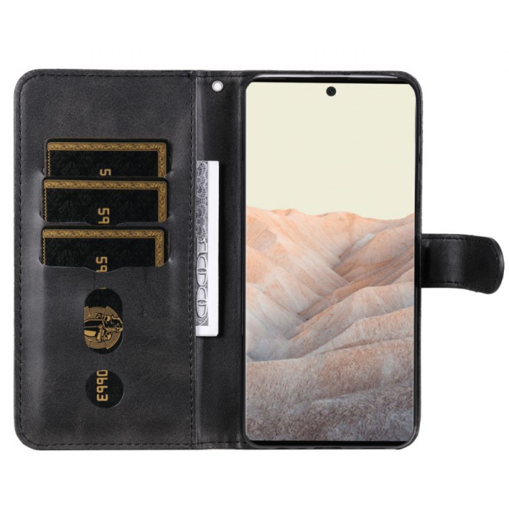 Flipové Pouzdro Na Google Pixel 6 Vintage Kabelka