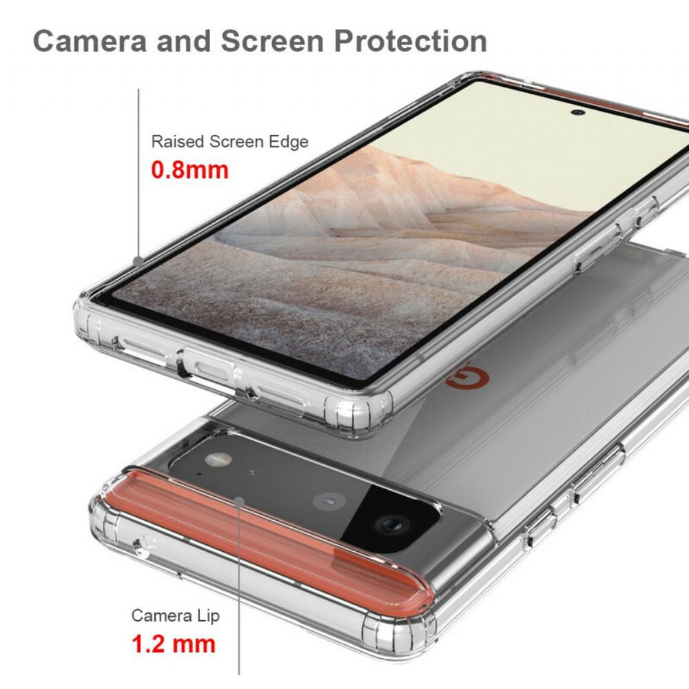 Kryt Na Google Pixel 6 Transparentní