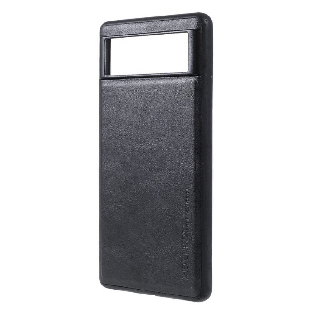 Kryt Na Google Pixel 6 X-level Vintage Kožený Efekt
