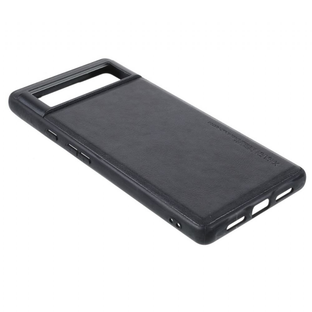 Kryt Na Google Pixel 6 X-level Vintage Kožený Efekt