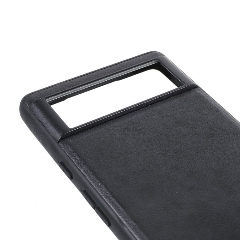 Kryt Na Google Pixel 6 X-level Vintage Kožený Efekt