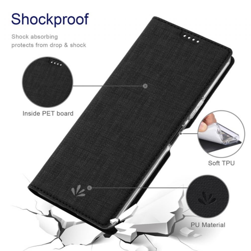 Kožené Pouzdro Folio Na Sony Xperia 10 Vi Vili Dmx