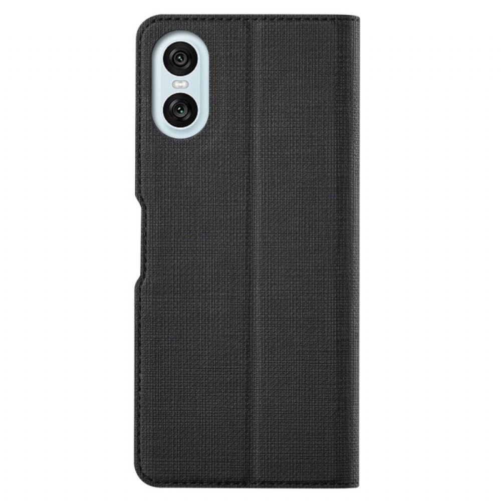 Kožené Pouzdro Folio Na Sony Xperia 10 Vi Vili Dmx
