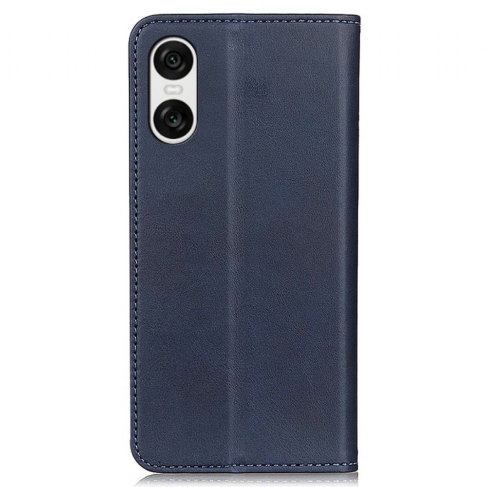 Kožené Pouzdro Sony Xperia 10 Vi Kryty Na Mobil Štípaná Kůže