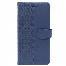 Kožený Kryt Na Sony Xperia 10 Vi Kostky Vlys