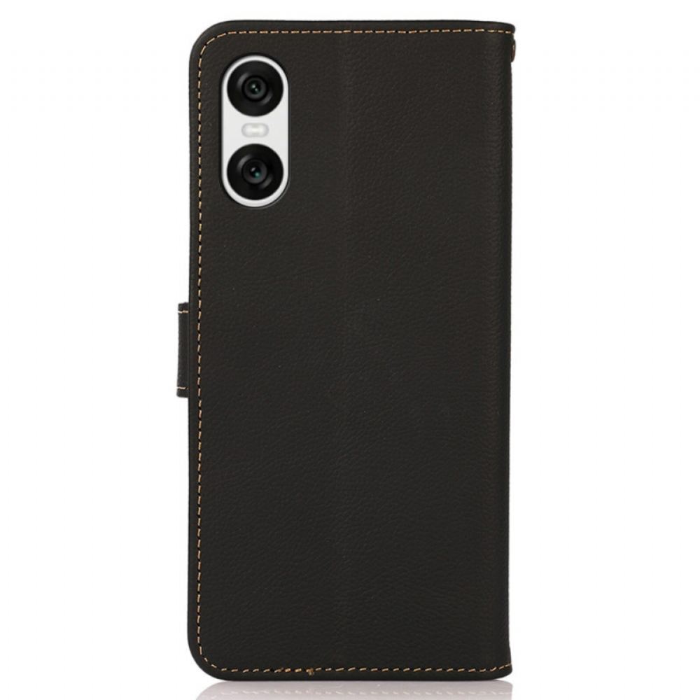 Kožený Kryt Sony Xperia 10 Vi Chazneh