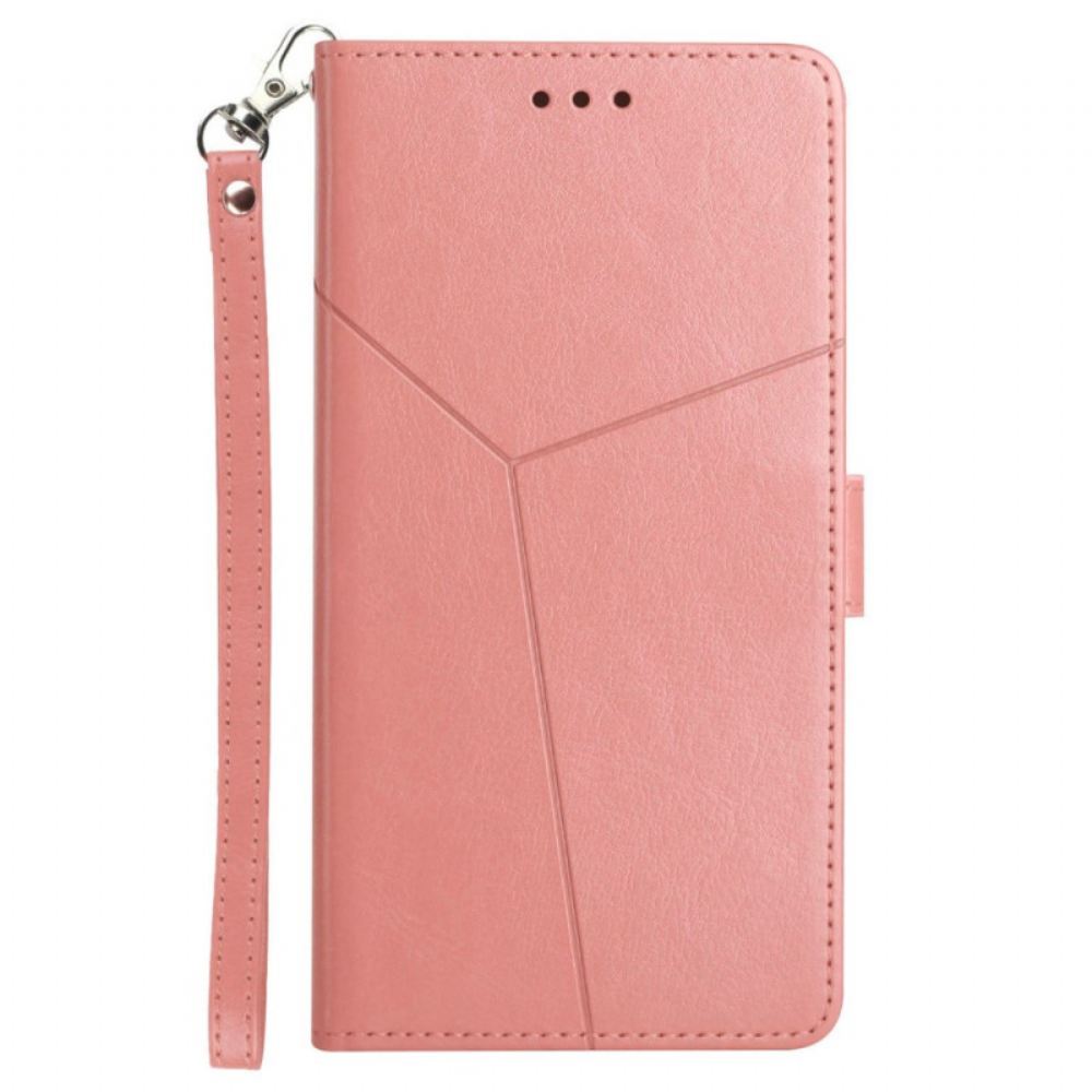 Kožený Kryt Sony Xperia 10 Vi Design Popruhu Y