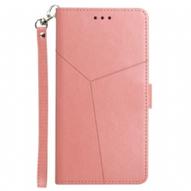 Kožený Kryt Sony Xperia 10 Vi Design Popruhu Y