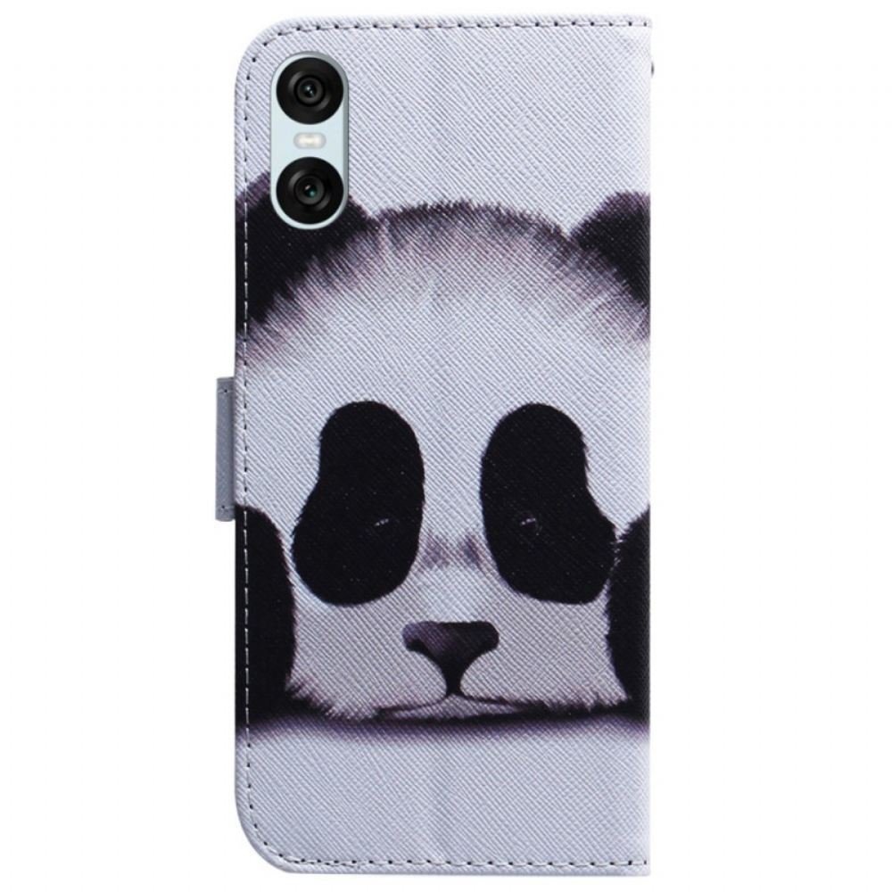 Kožený Kryt Sony Xperia 10 Vi Panda