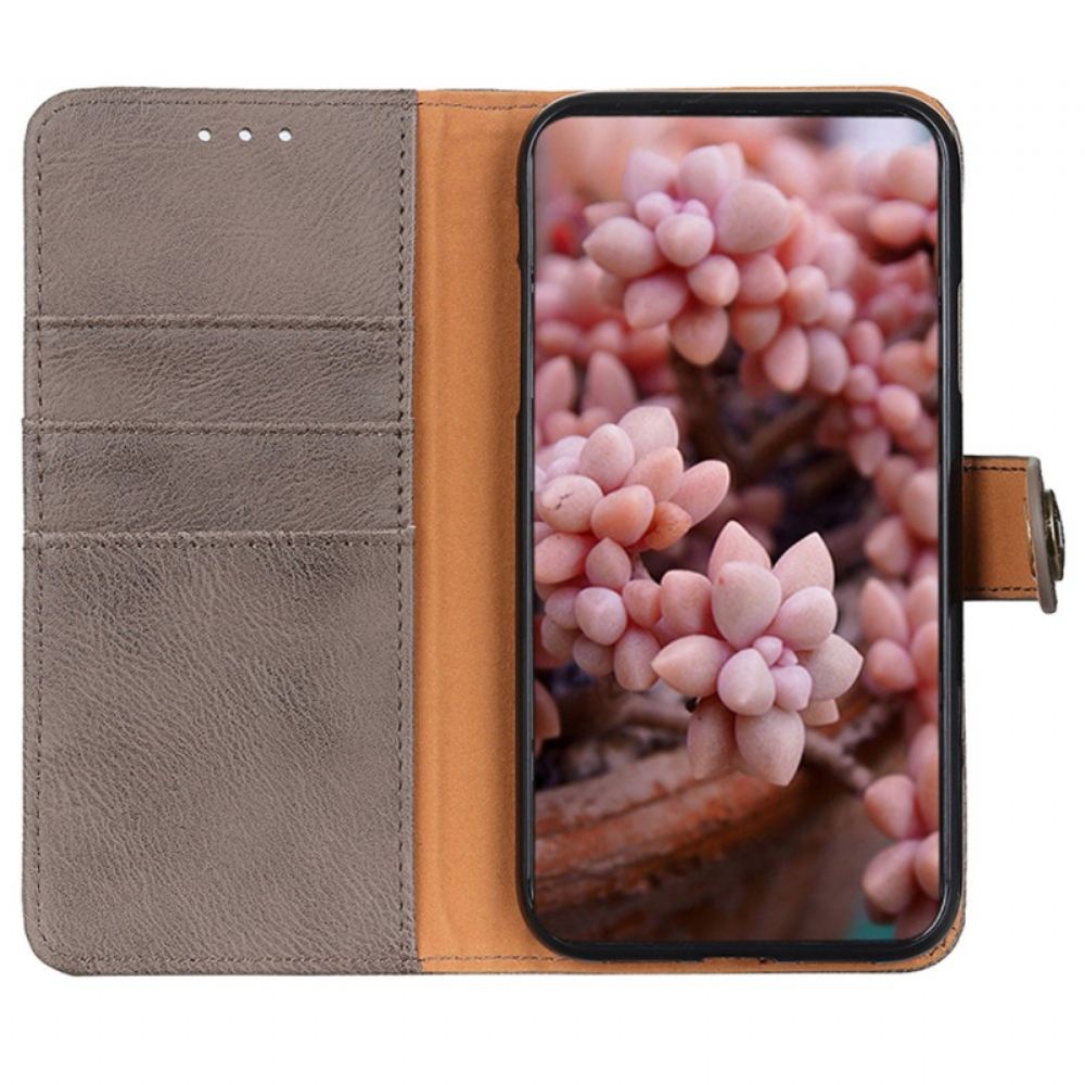 Kožený Kryt Sony Xperia 10 Vi Retro Umělá Kůže Khazneh