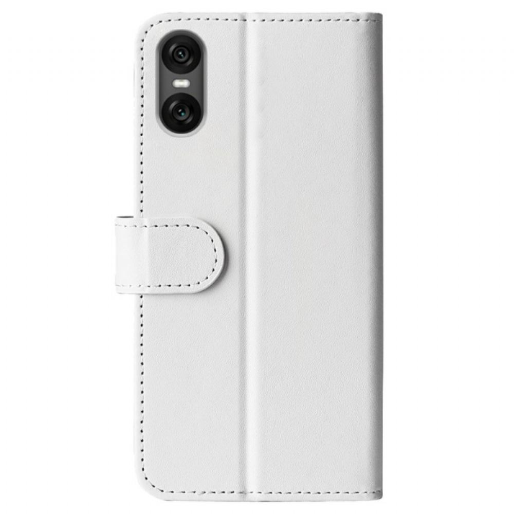 Kožený Kryt Sony Xperia 10 Vi Vintage Umělá Kůže