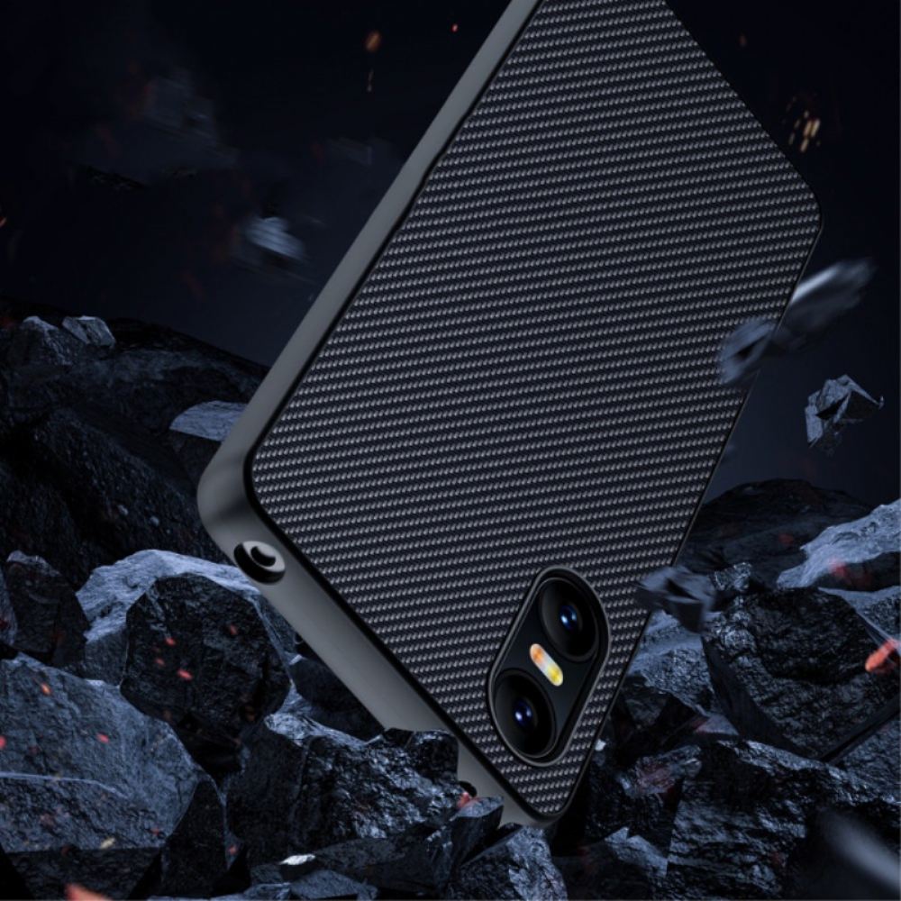Kryt Sony Xperia 10 Vi Varianta Uhlíkových Vláken