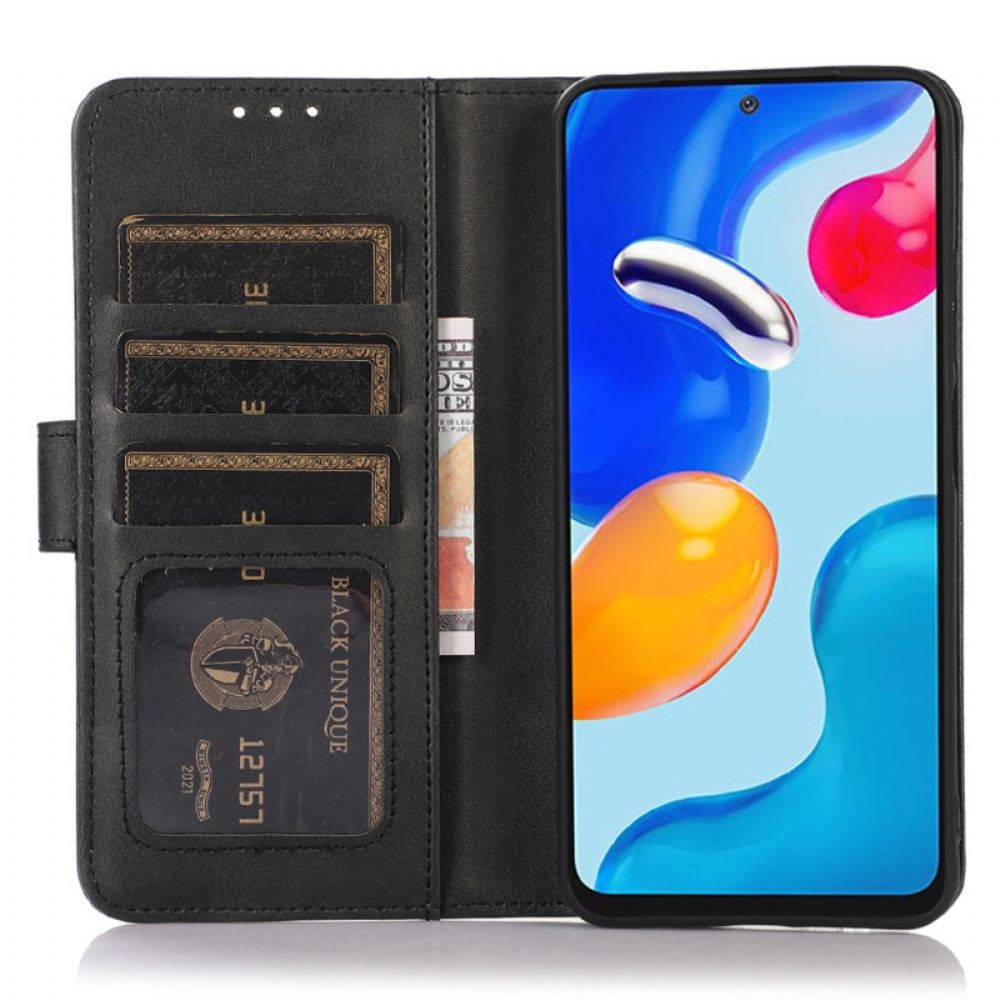 Peněženková Pouzdra Sony Xperia 10 Vi Kryty Na Mobil Magnetická Spona S Koženým Efektem