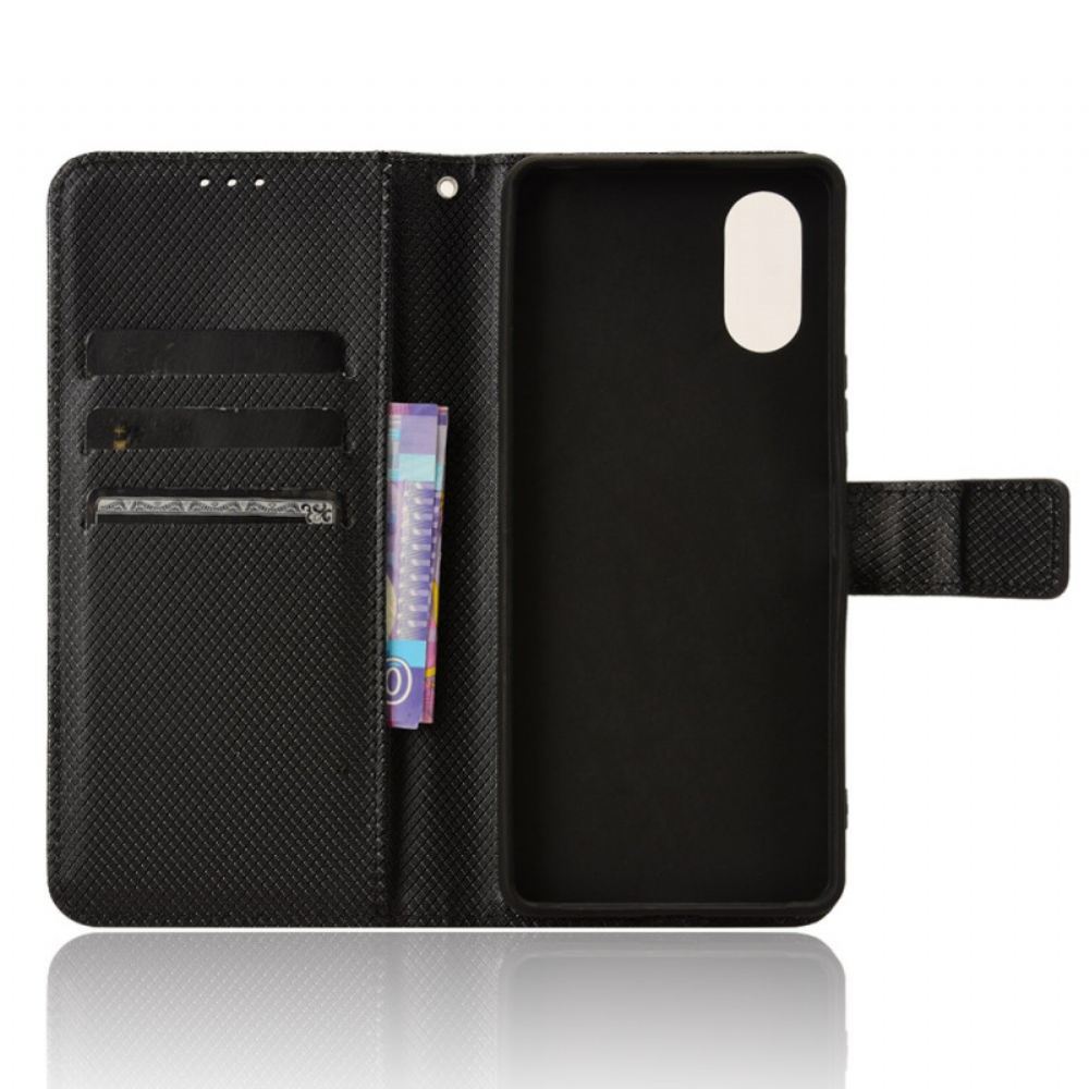 Peněženková Pouzdra Sony Xperia 10 Vi Kryty Na Mobil Popruhové Body