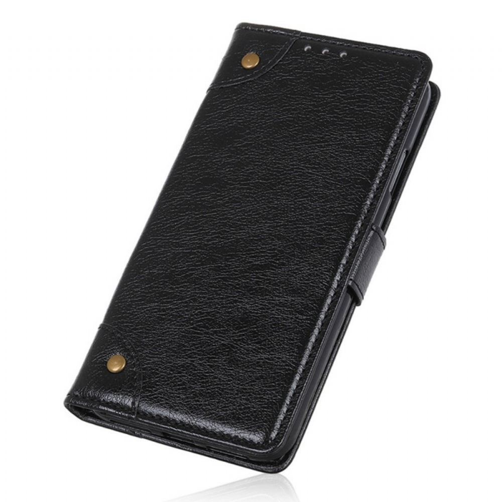 Flipové Pouzdro Na Samsung Galaxy M23 5G Vintage Kůže Nappa