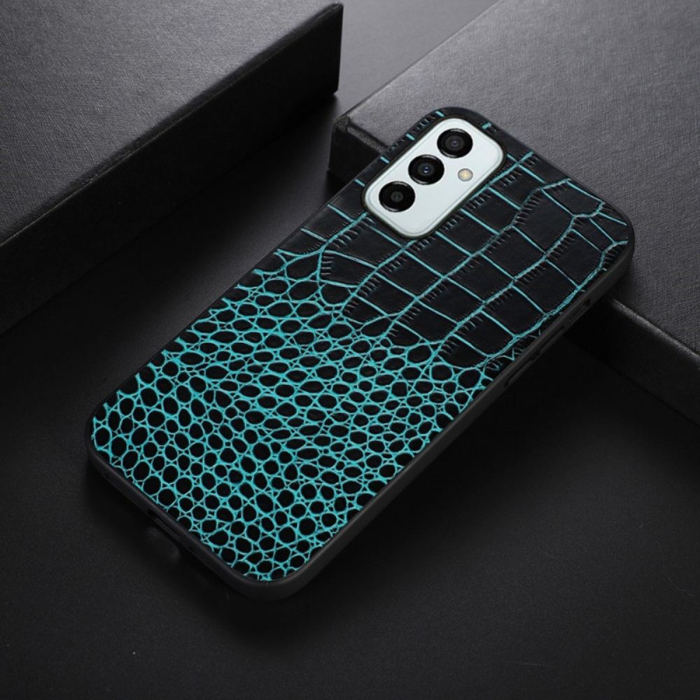 Kryt Na Samsung Galaxy M23 5G Pravá Krokodýlí Textura Kůže