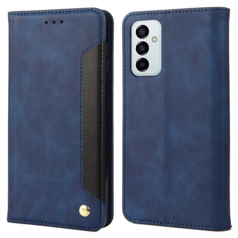 Kryty Na Mobil Na Samsung Galaxy M23 5G Flipové Pouzdro Dvoubarevný Podpis