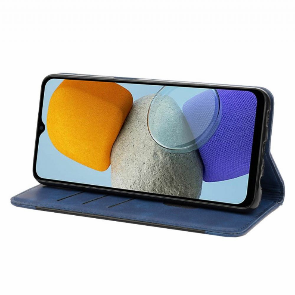 Kryty Na Mobil Na Samsung Galaxy M23 5G Flipové Pouzdro Dvoubarevný Podpis
