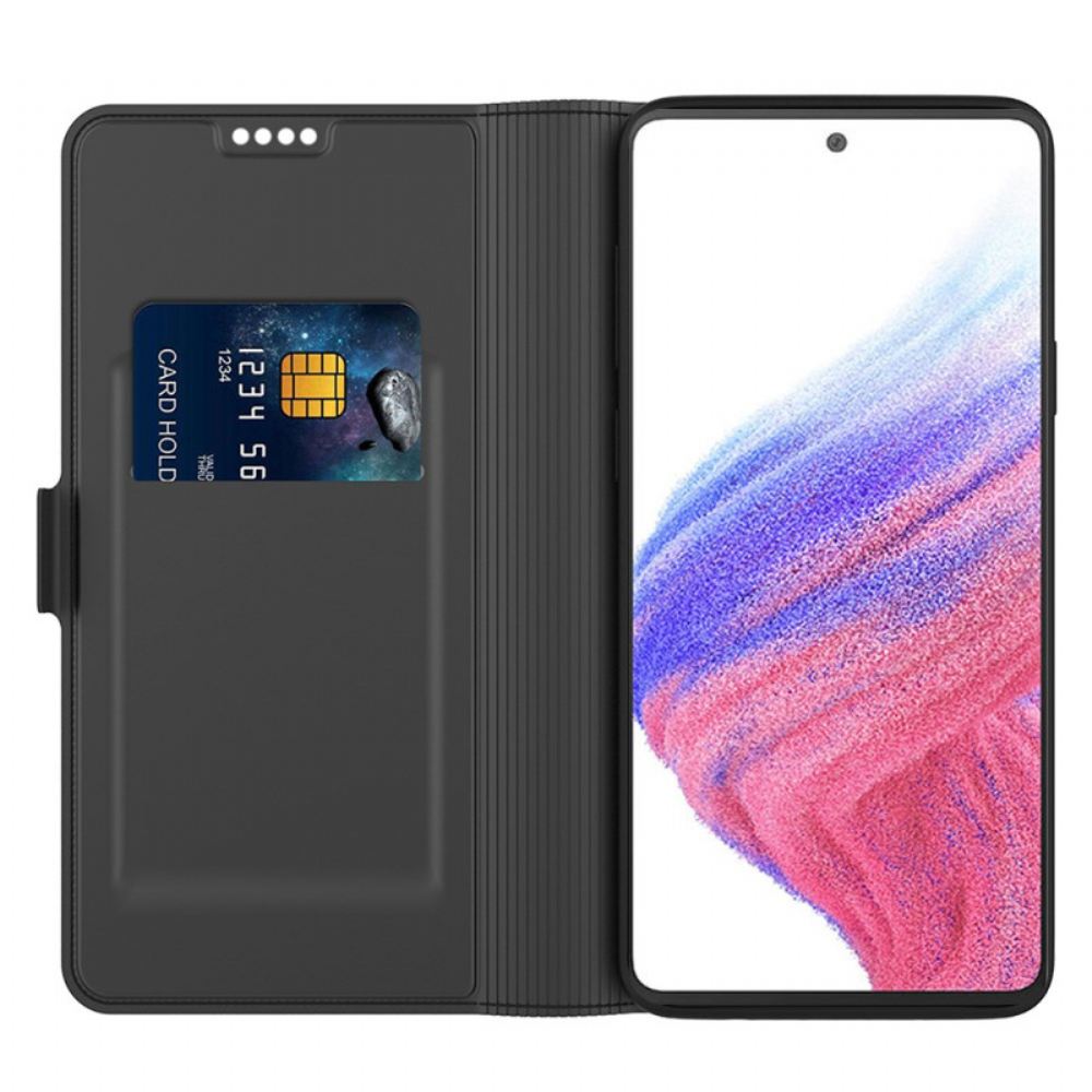 Kožený Kryt Samsung Galaxy A15 Velmi Jemné