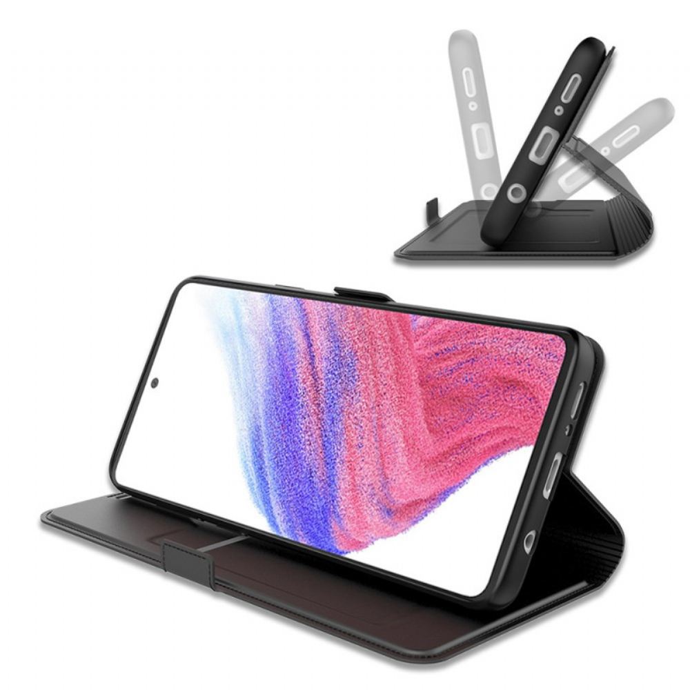 Kožený Kryt Samsung Galaxy A15 Velmi Jemné