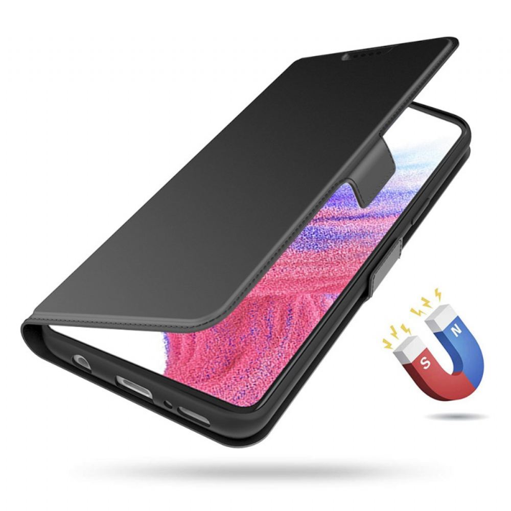 Kožený Kryt Samsung Galaxy A15 Velmi Jemné