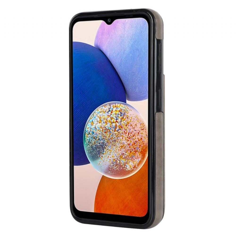Kryt Na Samsung Galaxy A15 Držák Karet Se Vzorem Mandaly