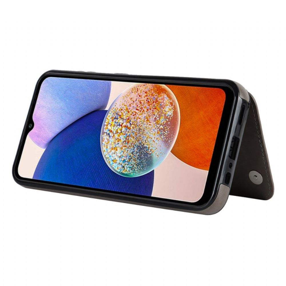 Kryt Na Samsung Galaxy A15 Držák Karet Se Vzorem Mandaly