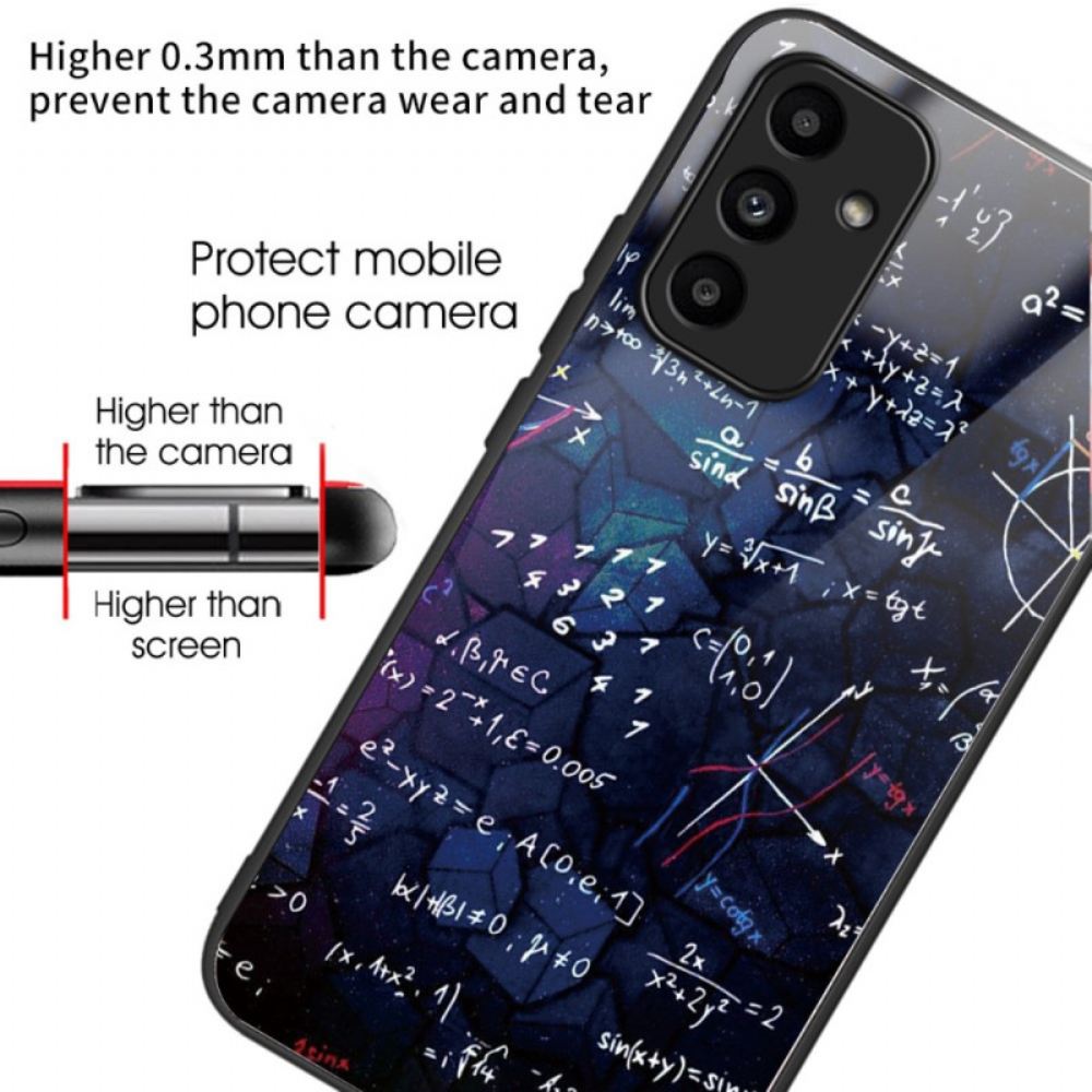 Kryt Na Samsung Galaxy A15 Rovnice Z Tvrzeného Skla