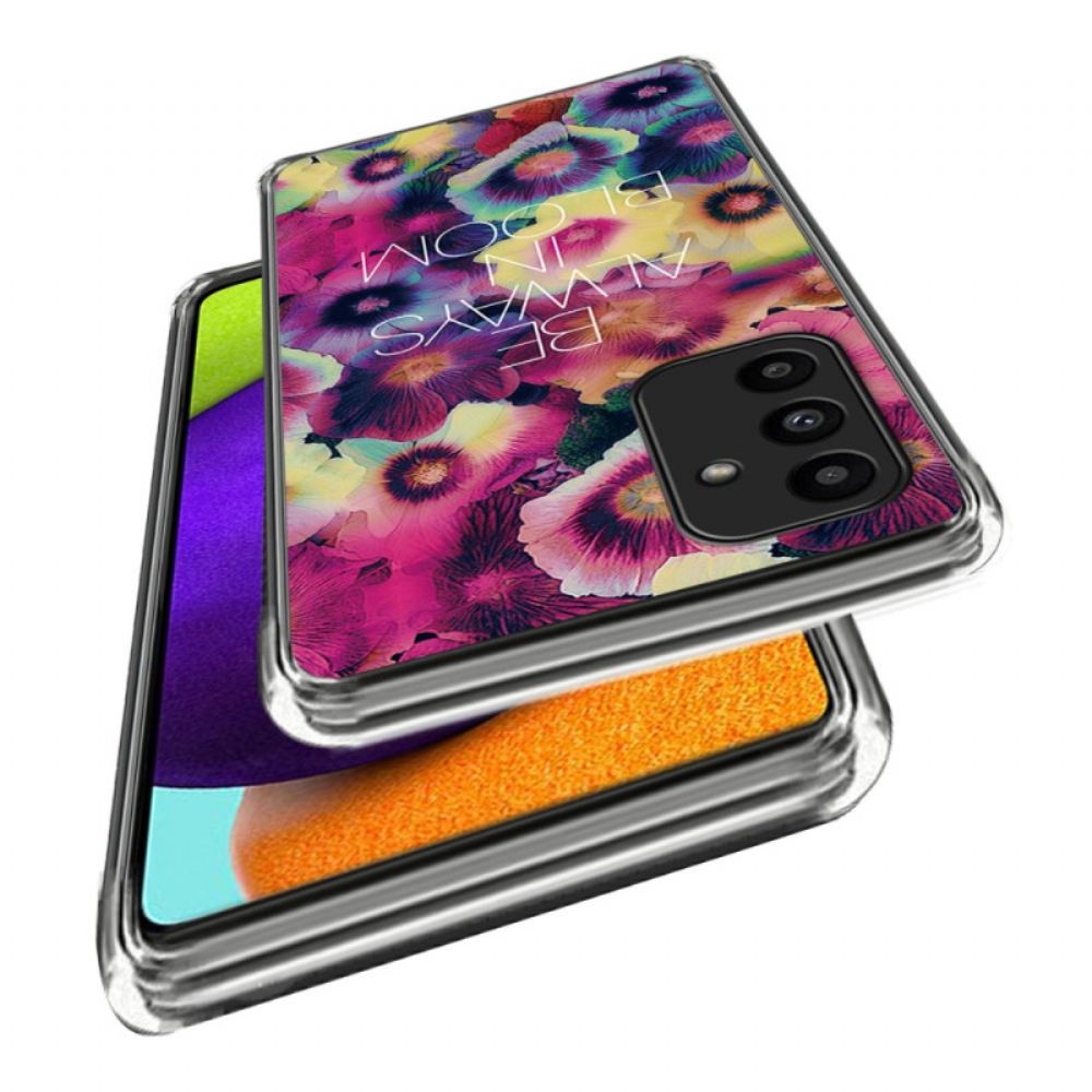 Kryt Samsung Galaxy A15 Barevné Květiny