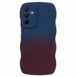 Kryt Samsung Galaxy A15 Dvoubarevný Vlnitý Silikon
