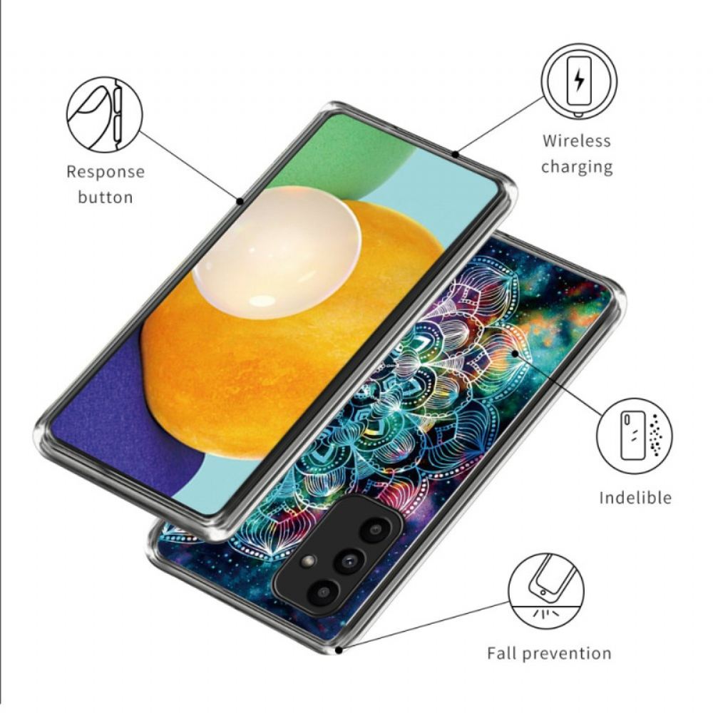 Kryt Samsung Galaxy A15 Hvězdná Obloha A Mandala
