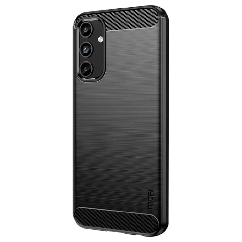 Kryt Samsung Galaxy A15 Mofi Kartáčované Uhlíkové Vlákno