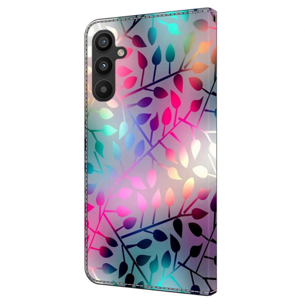 Peněženková Pouzdra Samsung Galaxy A15 Javorové Listy
