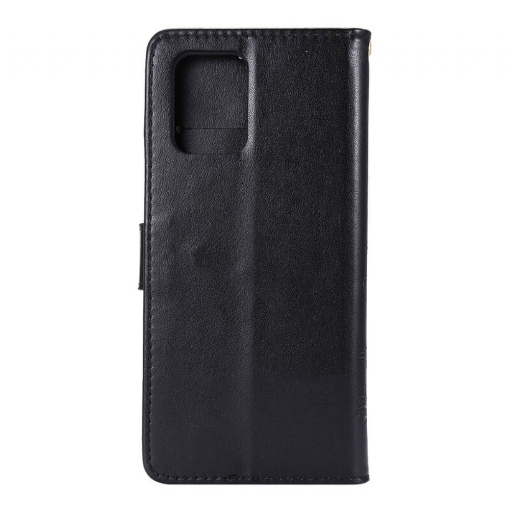 Flipové Pouzdro Na Samsung Galaxy S10 Lite Motýli A Květiny