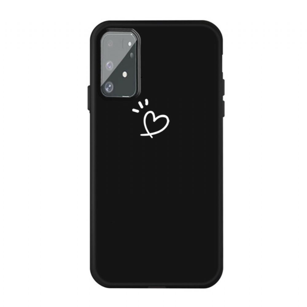 Kryty Na Mobil Na Samsung Galaxy S10 Lite Silikonové Bijící Srdce