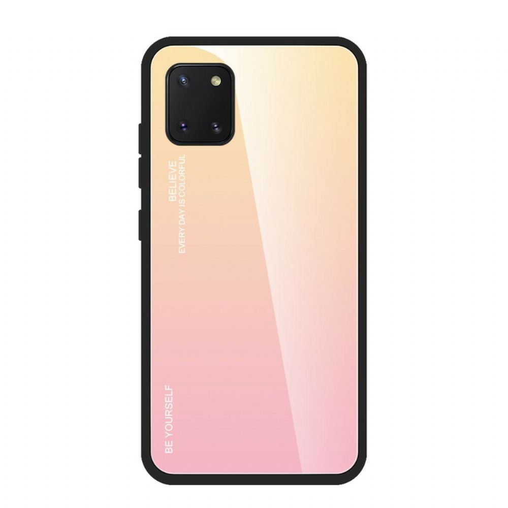 Kryty Na Mobil Na Samsung Galaxy S10 Lite Tvrzené Sklo Buďte Sami Sebou