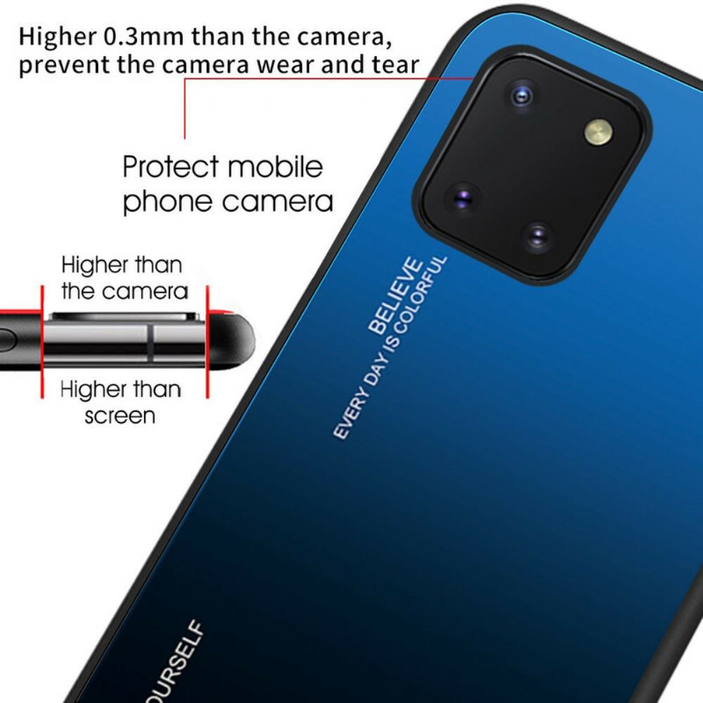 Kryty Na Mobil Na Samsung Galaxy S10 Lite Tvrzené Sklo Buďte Sami Sebou